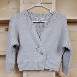 Wool blend cardigan